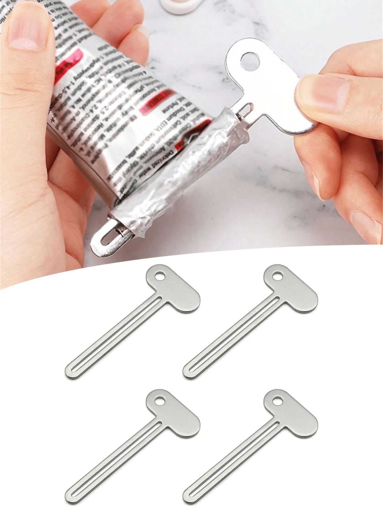 Home Goods Bathroom Accessories - 4pcs/2pcs/1pc Manual Toothpaste Squeezer, Toothpaste Dispenser