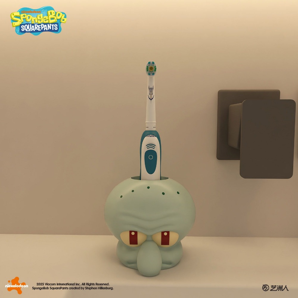 Home Edit Bathroom Organizer - Squidward Tentacles Cute Cartoon Toothbrush Holder