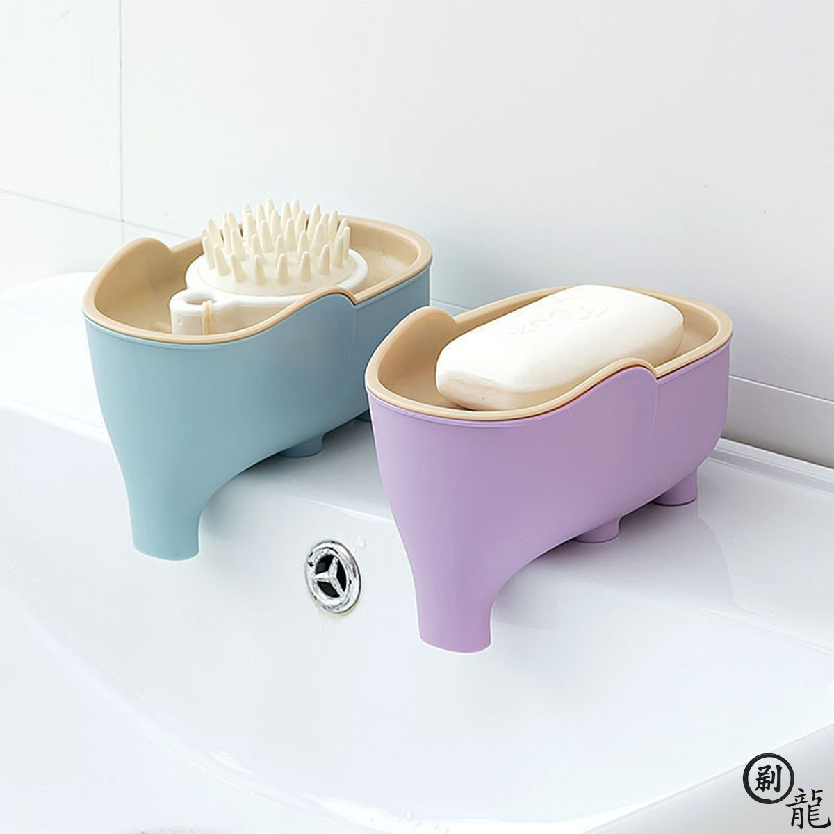 Home Bathroom Gadgets - Soap Box NEW Double Layer Creative