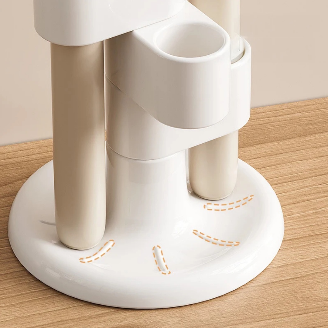 1pcs Rotating Toothbrush Holde – Home Bathroom Organizer recenzja i cena