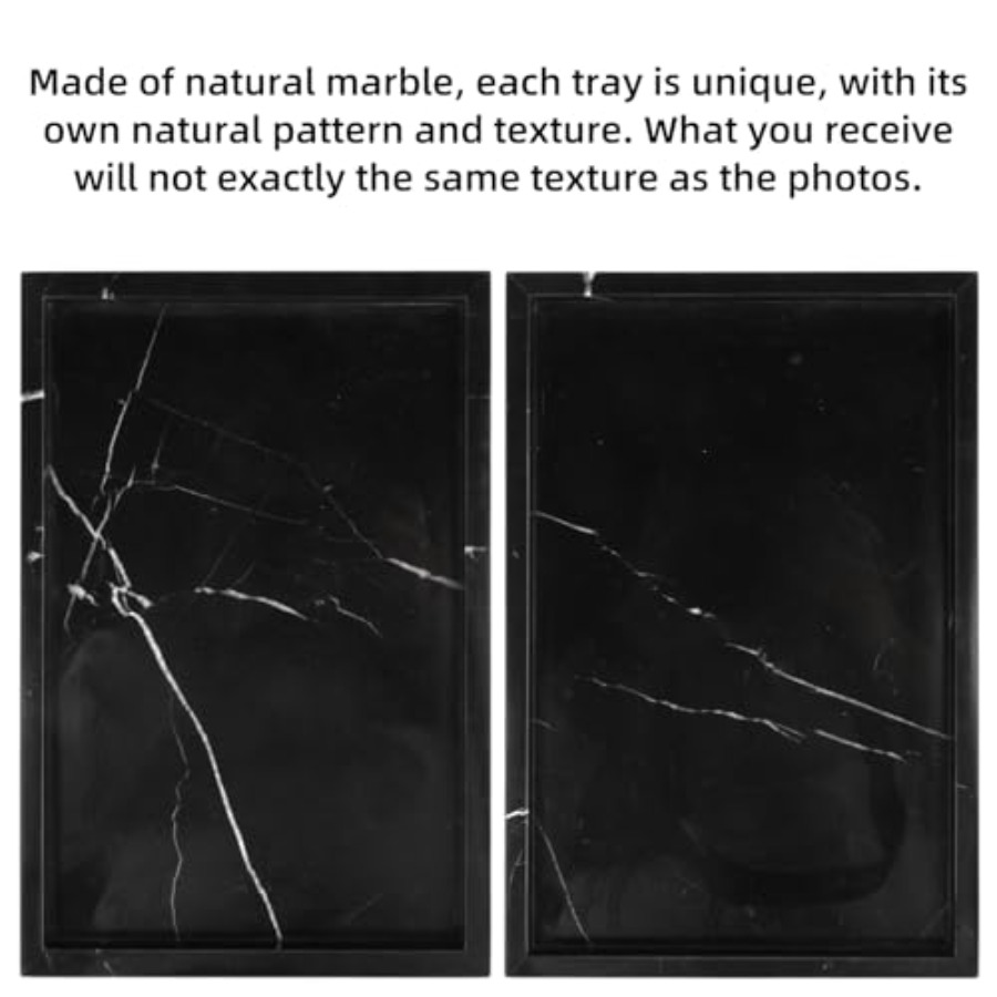 Marble Bathroom Vanity Tray, N – Home Bathroom recenzja i cena