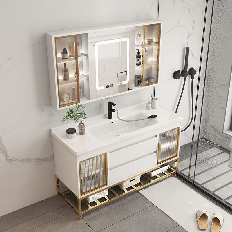 Bathroom Vanity Cabinets With  – Home Bathroom Organizer recenzja i cena