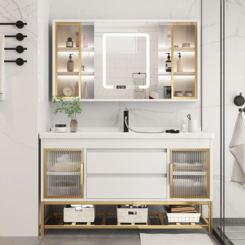 Bathroom Vanity Cabinets With  – Home Bathroom Organizer recenzja i cena