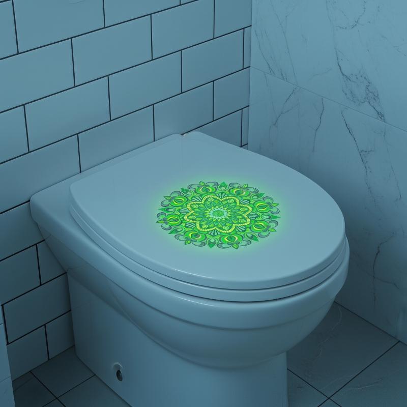 Glow in the Dark Mandala Toile – Jet Home Bathroom recenzja i cena
