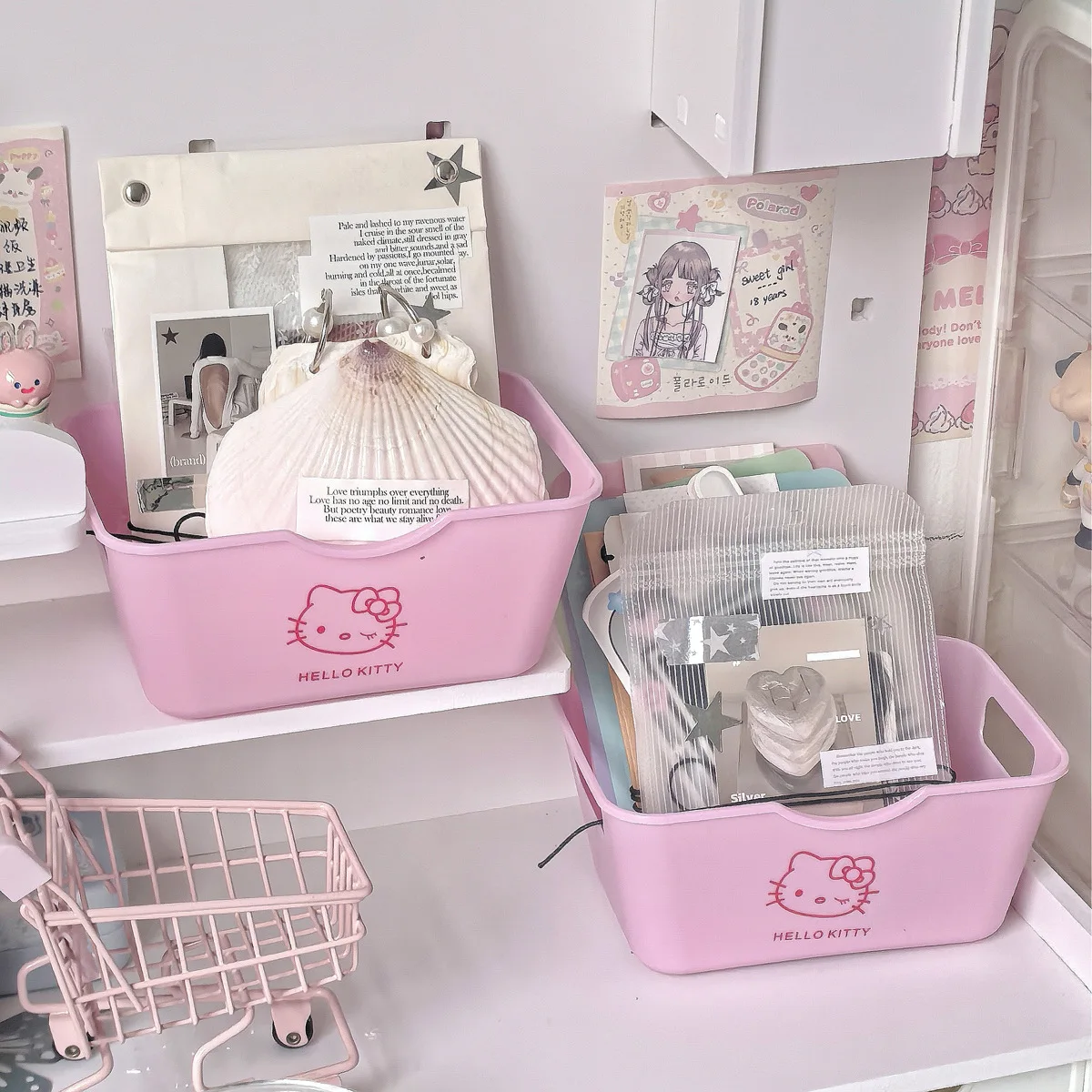 Hello Kitty 2/4Pcs Plastic Org – Home Goods Bathroom Accessories recenzja i cena