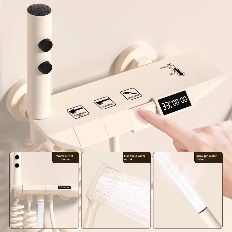 Creamy Easy Topless Shower Set – Home Bathroom recenzja i cena
