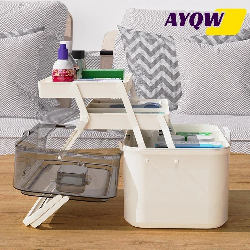 Large Capacity Clear Lid Medic – Home Bathroom Organizer recenzja i cena
