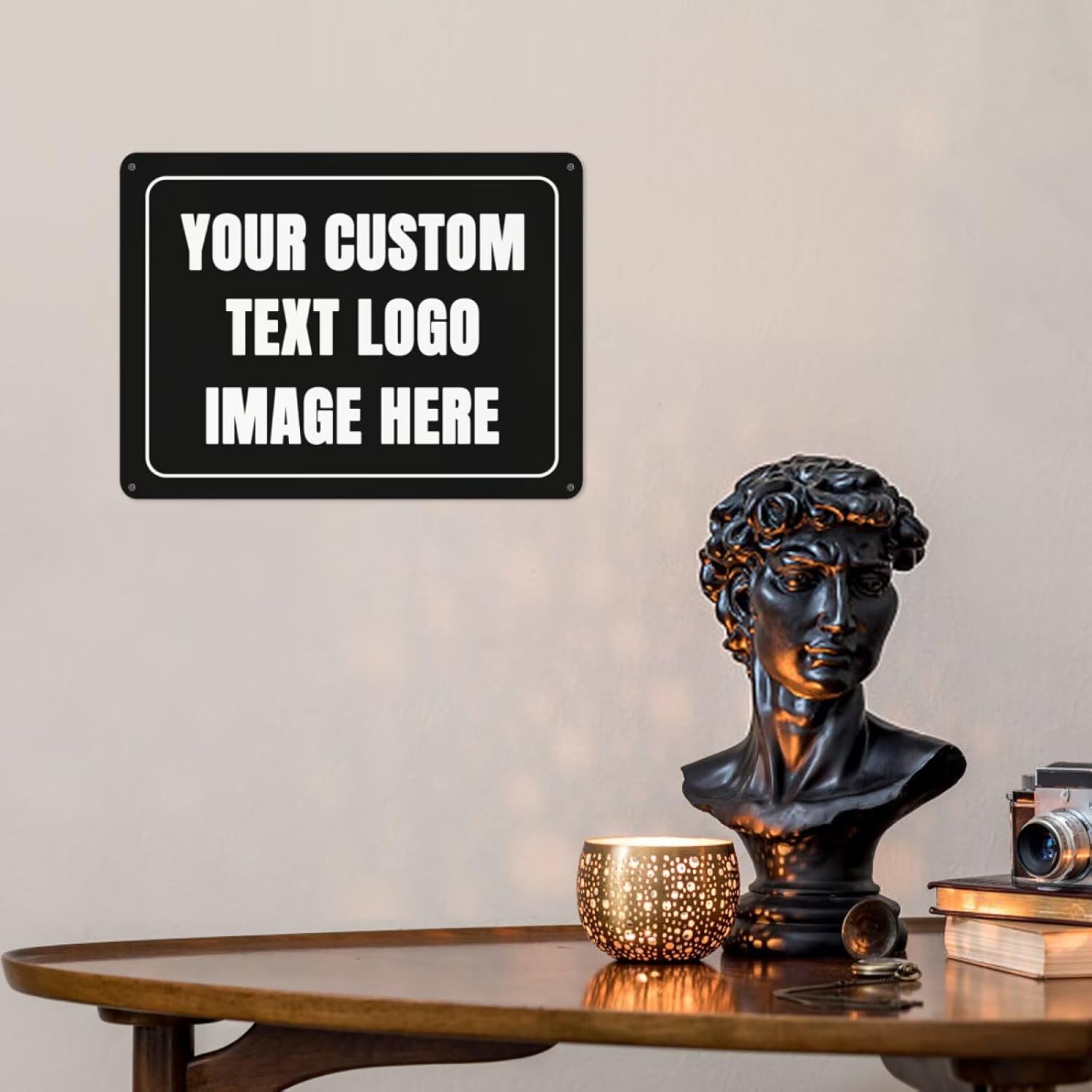 Custom Sign Personalized Metal – Home Bathroom Sign recenzja i cena