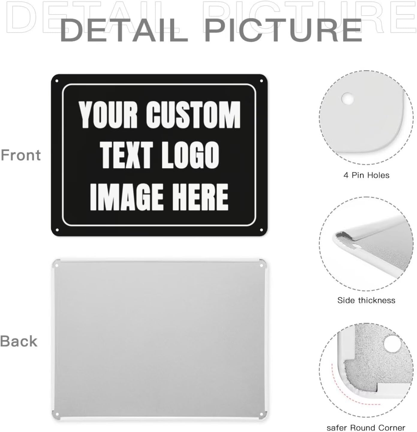 Custom Sign Personalized Metal – Home Bathroom Sign recenzja i cena