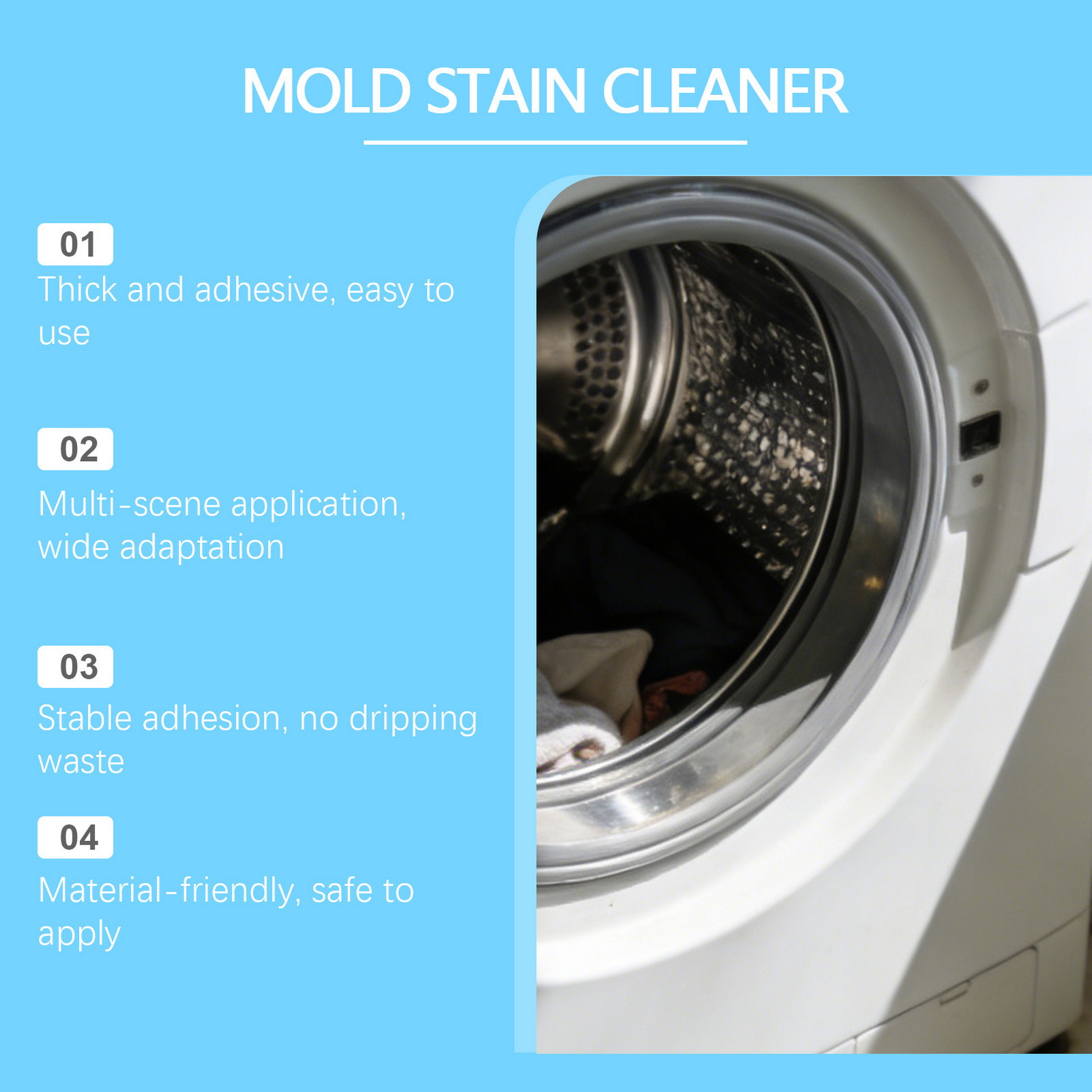 Mold Removing Gel For Bathroom – Home Bathroom Cleaning Solution recenzja i cena