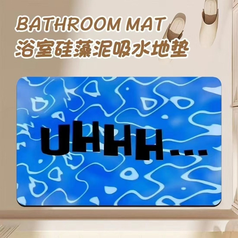 Anime Cartoon Diatom Mud Bathr – Home Goods Bathroom Accessories recenzja i cena