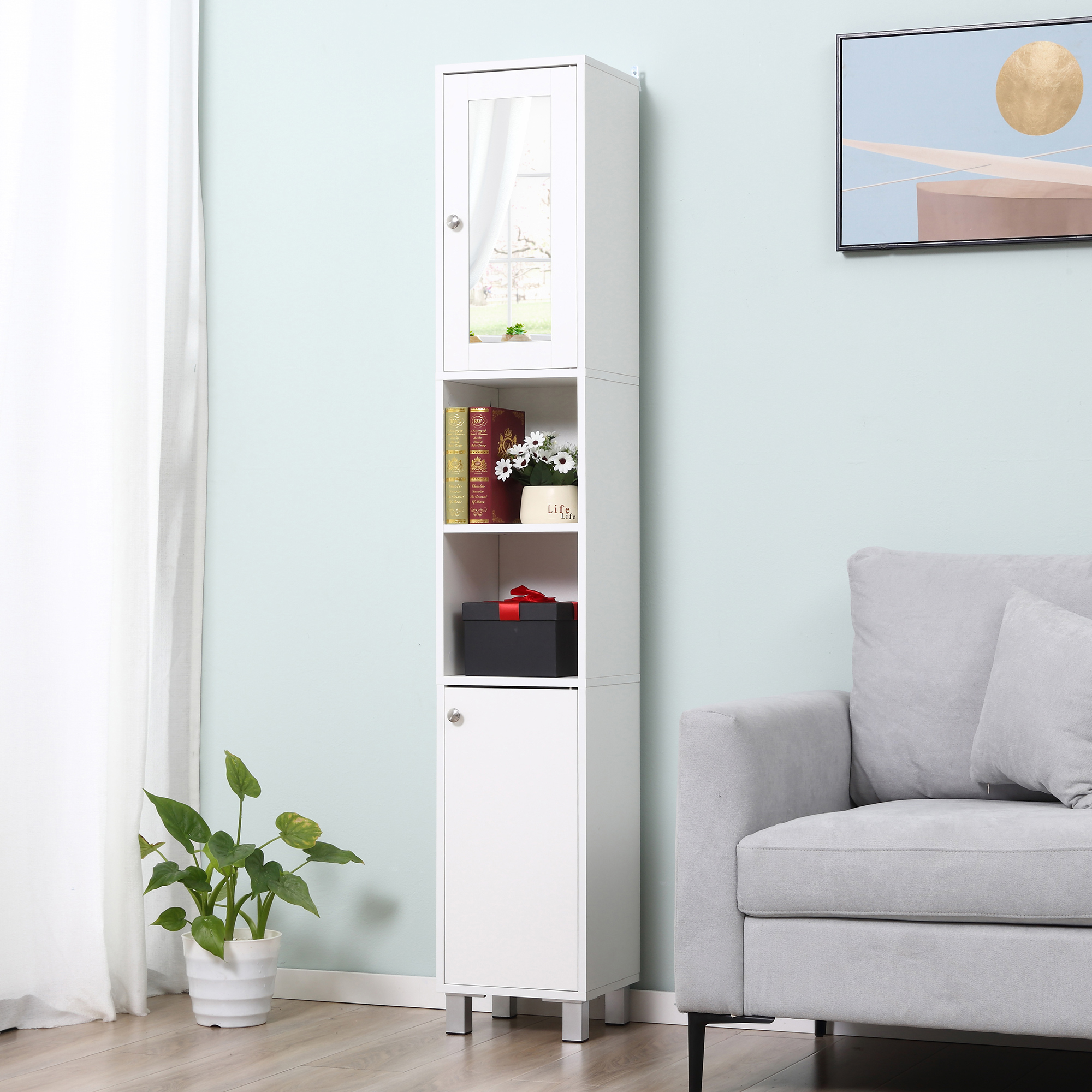 Kleankin Tall Bathroom Storage – Home Bathroom Furniture recenzja i cena