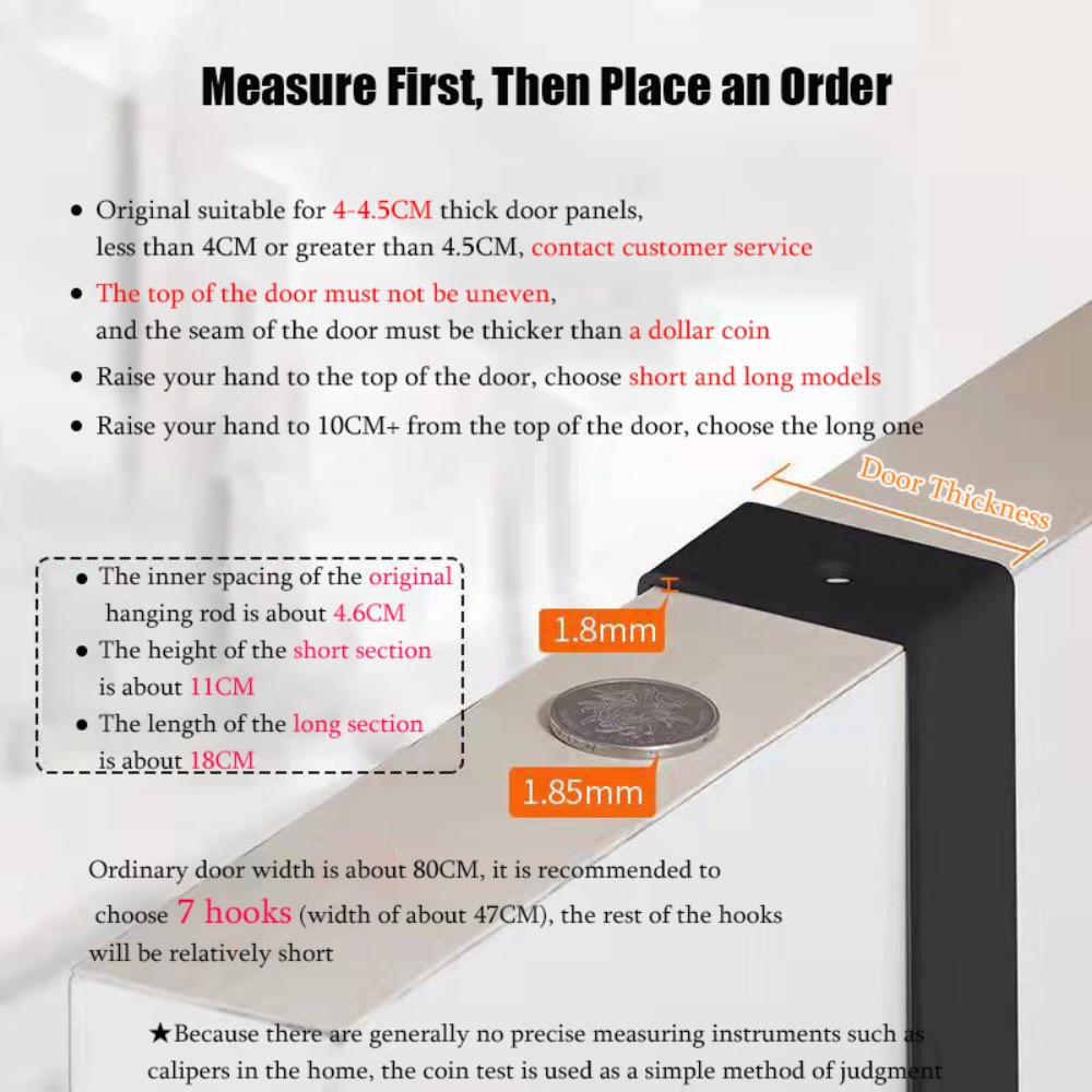 Hooks Over The Door 6 Hooks Cl – Home Bathroom Gadgets recenzja i cena