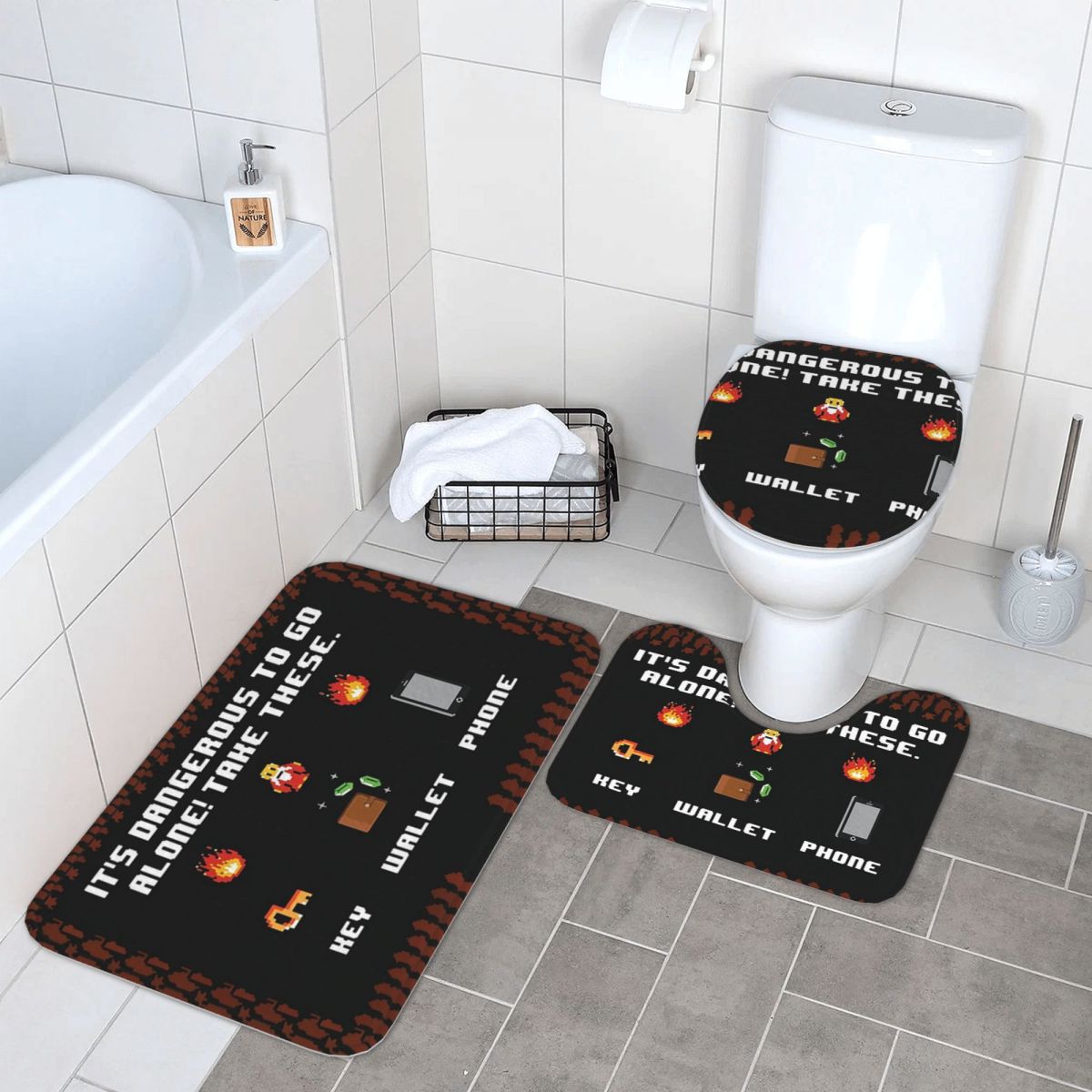 Its Dangerous To Go Alone Take – Home Alone Bathroom recenzja i cena