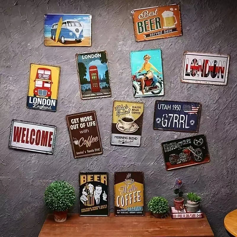 YLUYINOM Tin Sign Painting Fun – Home Alone Bathroom recenzja i cena