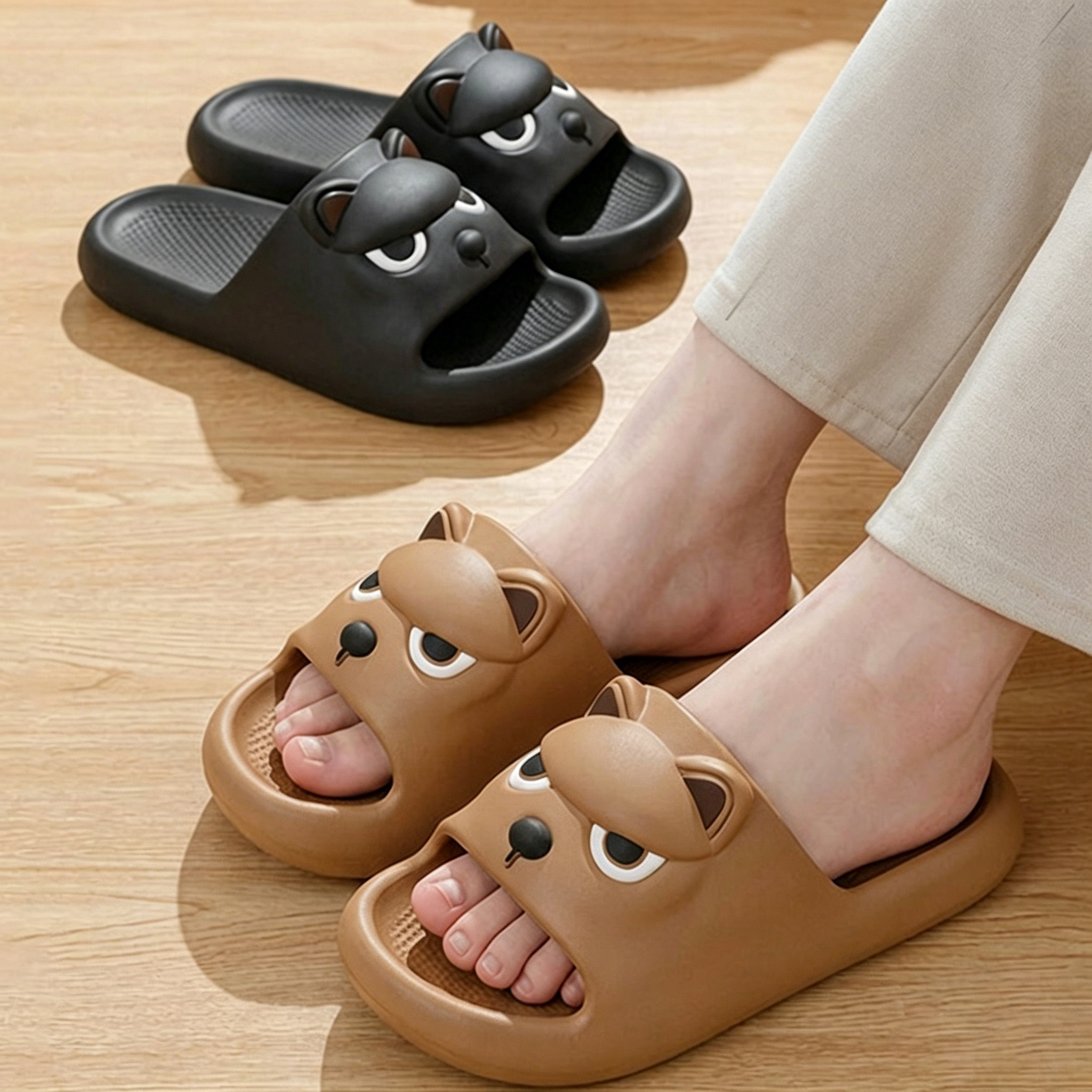Cartoon Cute Dog Eva Soft Sole – Home Bathroom Lights recenzja i cena