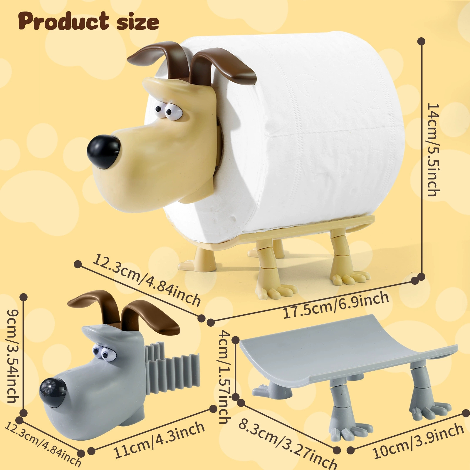 Fun Dog Toilet Paper Holder Ho – Home Bathroom Gadgets recenzja i cena