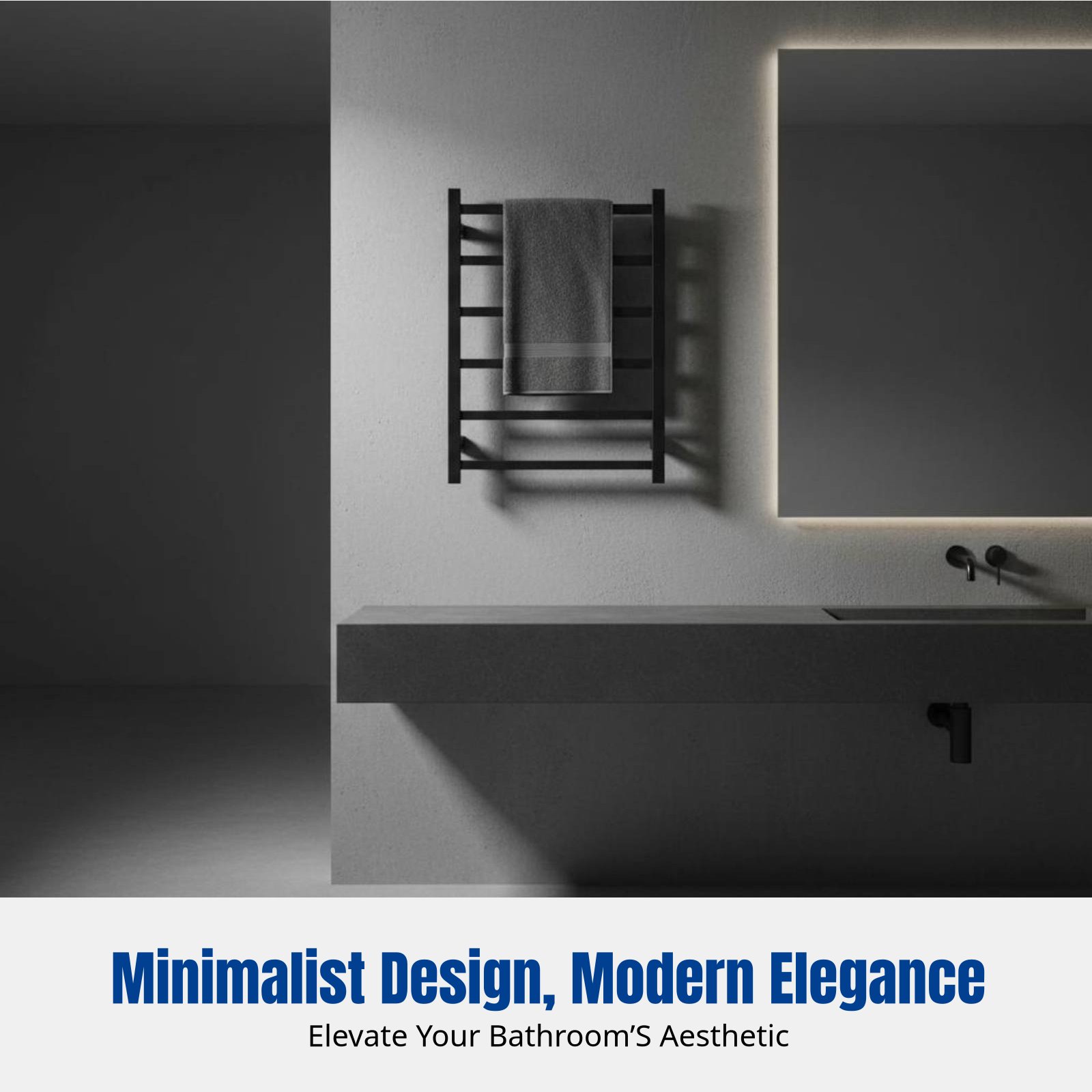 Smart Electric Towel Rack, Hea – Home Bathroom recenzja i cena