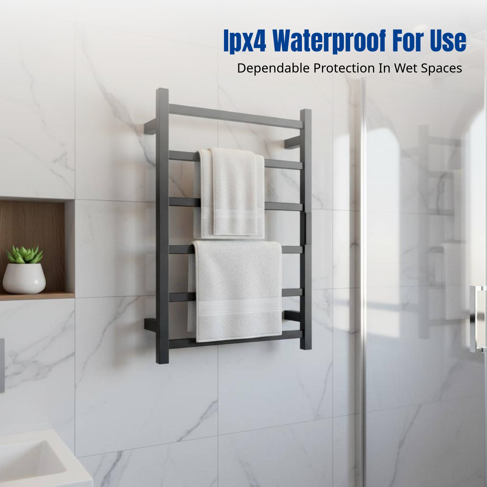 Smart Electric Towel Rack, Hea – Home Bathroom recenzja i cena