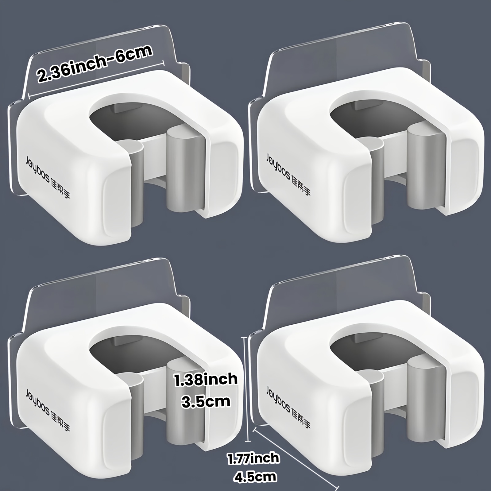 4Pcs Heavy‑Duty Self‑Adhesive  – Home Bathroom Organizer recenzja i cena