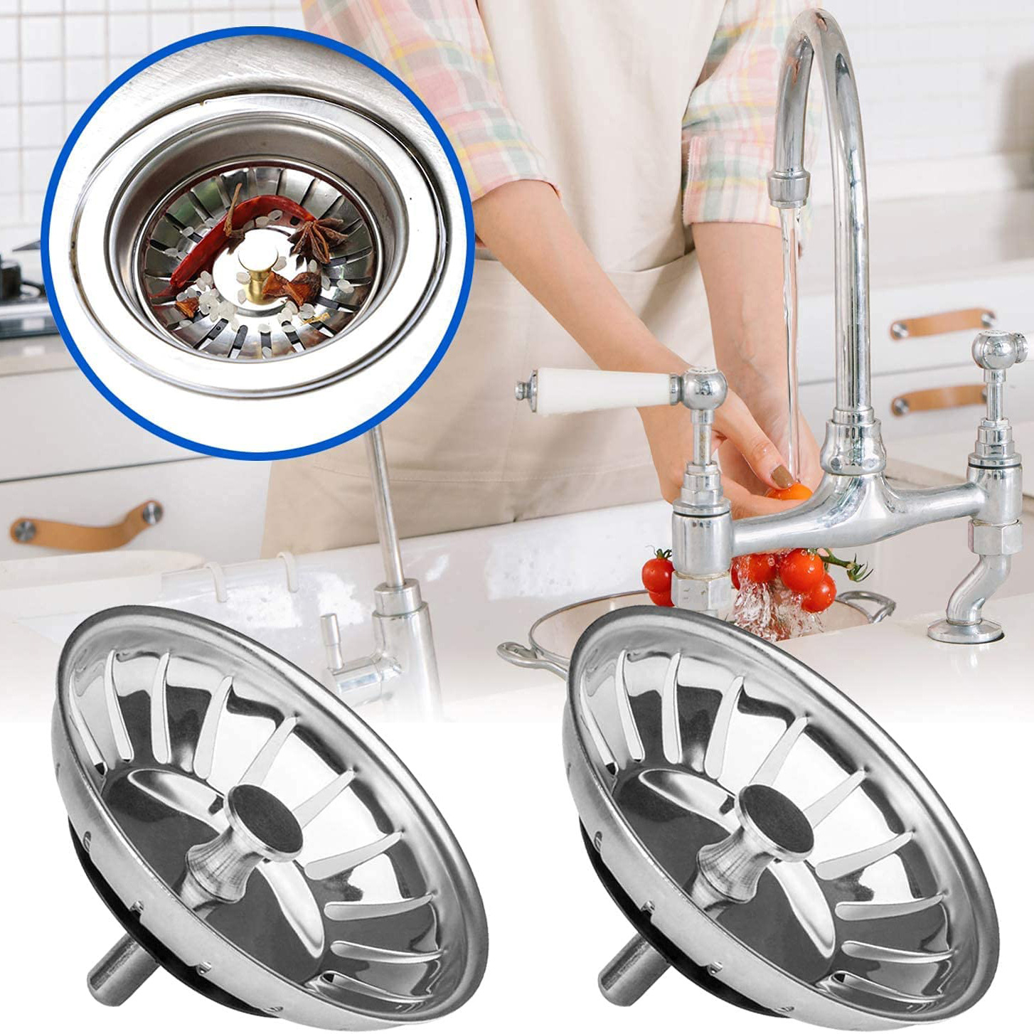 Sink Strainer Drains Filter St – Home Bathroom Gadgets recenzja i cena