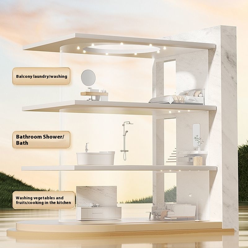 Pre-shower head, shower set fo – Home Bathroom recenzja i cena