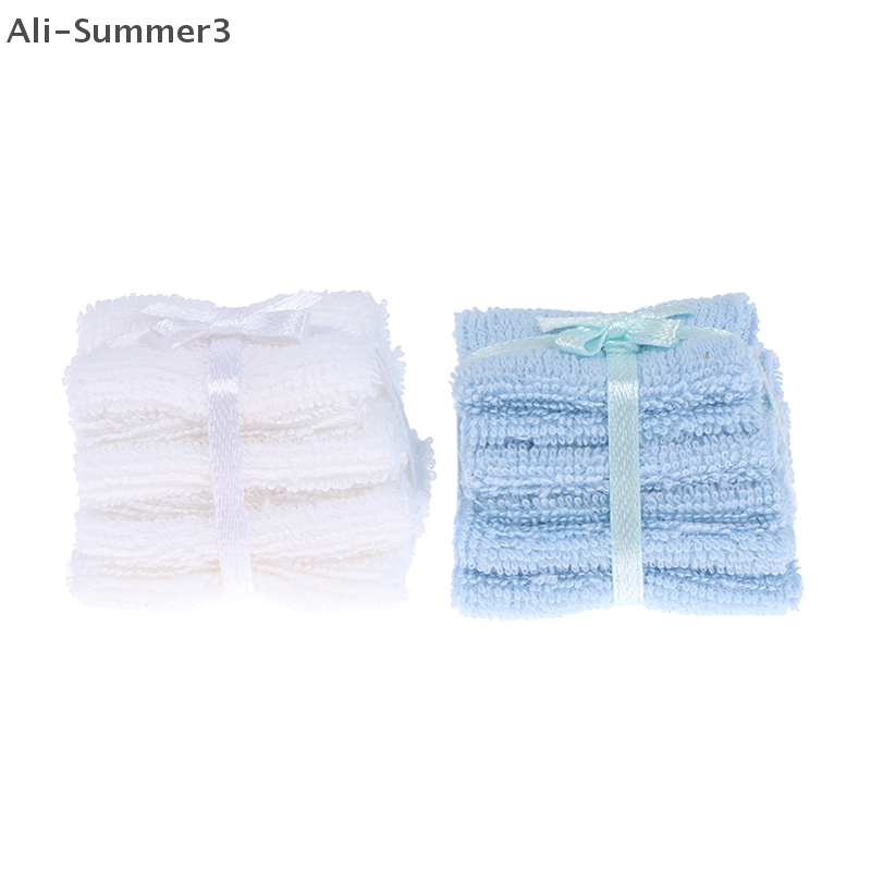 1:12 Dollhouse Miniature Towel – Home Bathroom Furniture recenzja i cena