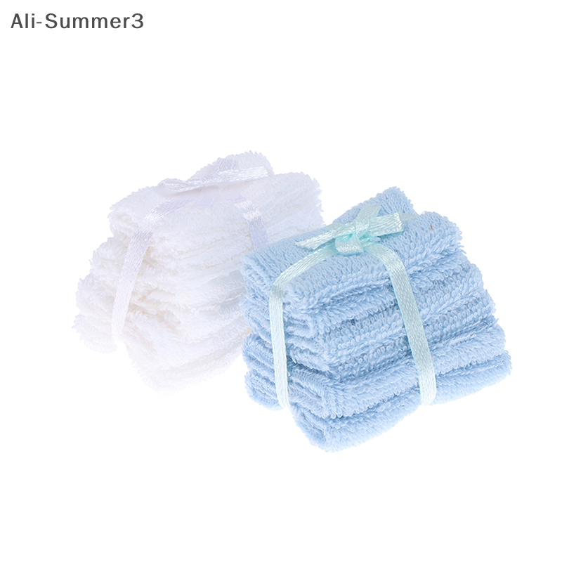 1:12 Dollhouse Miniature Towel – Home Bathroom Furniture recenzja i cena
