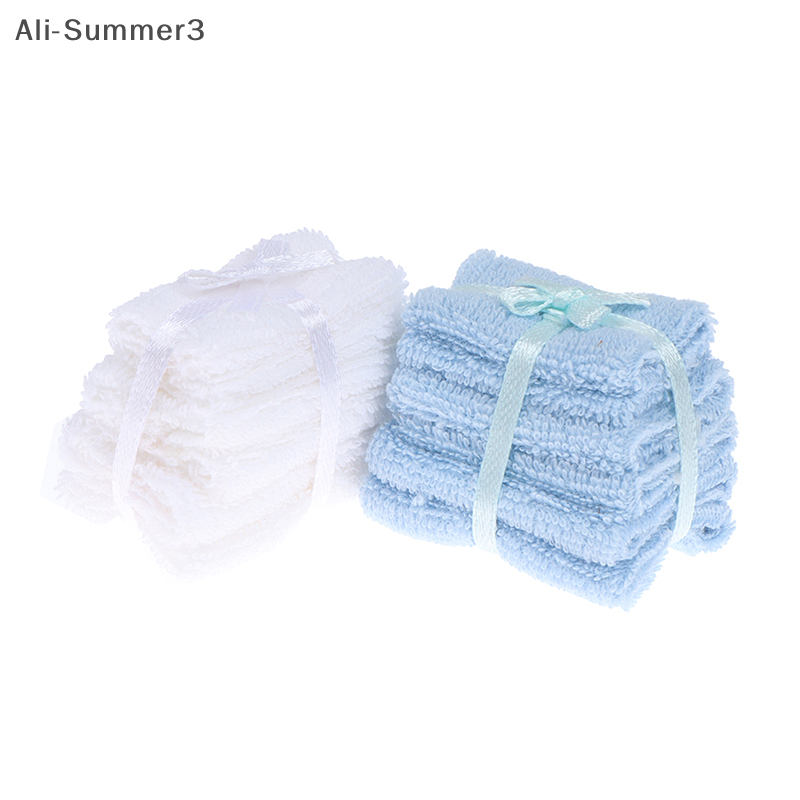 1:12 Dollhouse Miniature Towel – Home Bathroom Furniture recenzja i cena