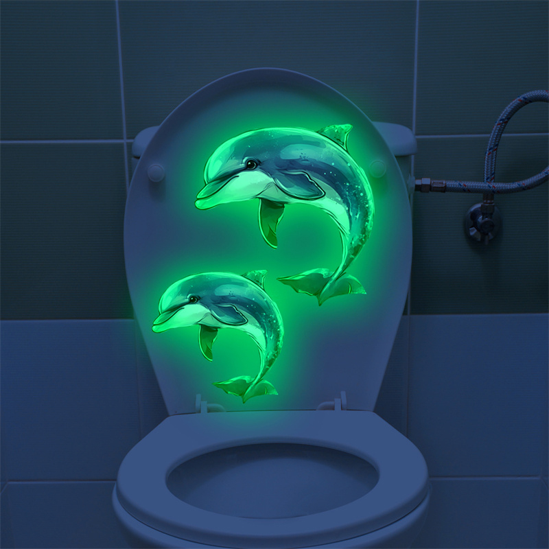 Glow-in-the-dark Dolphin Toile – Jet Home Bathroom recenzja i cena