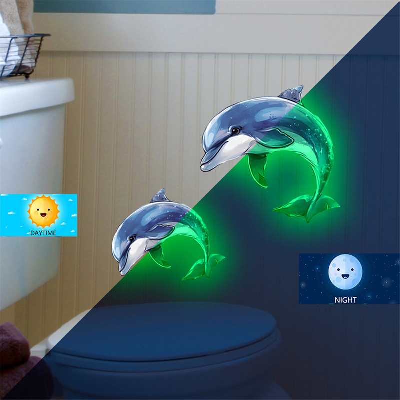 Glow-in-the-dark Dolphin Toile – Jet Home Bathroom recenzja i cena