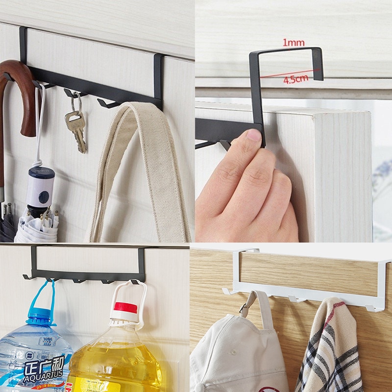 Hooks Over The Door 5 Hooks Ho – Home Bathroom Gadgets recenzja i cena