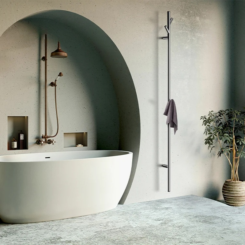 Modern Silver Stainless Steel  – Home Alone Bathroom recenzja i cena