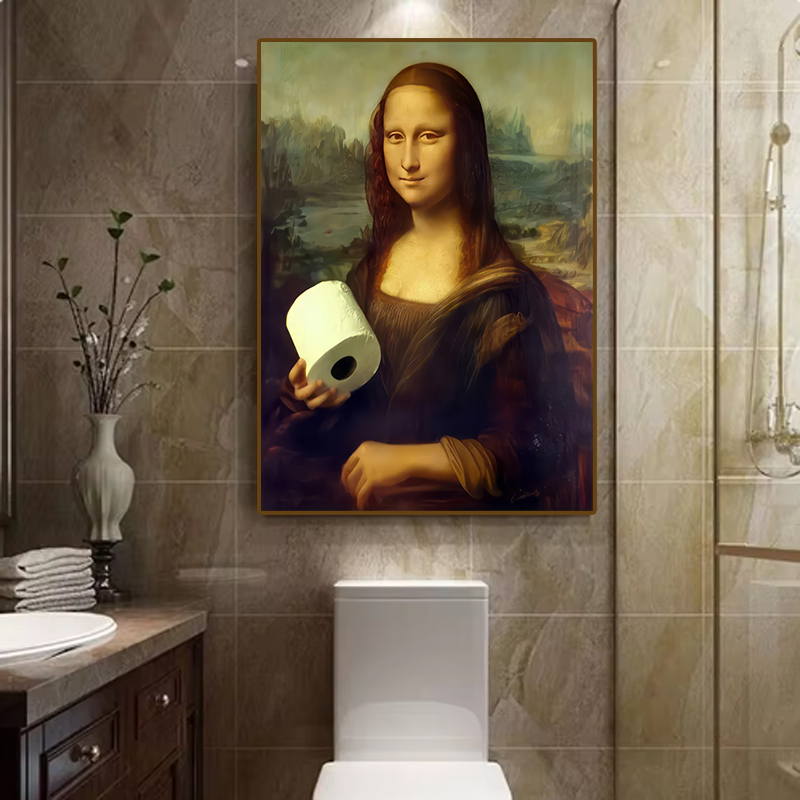1pc Funny Abstract Bathroom To – Home Bathroom Furniture recenzja i cena