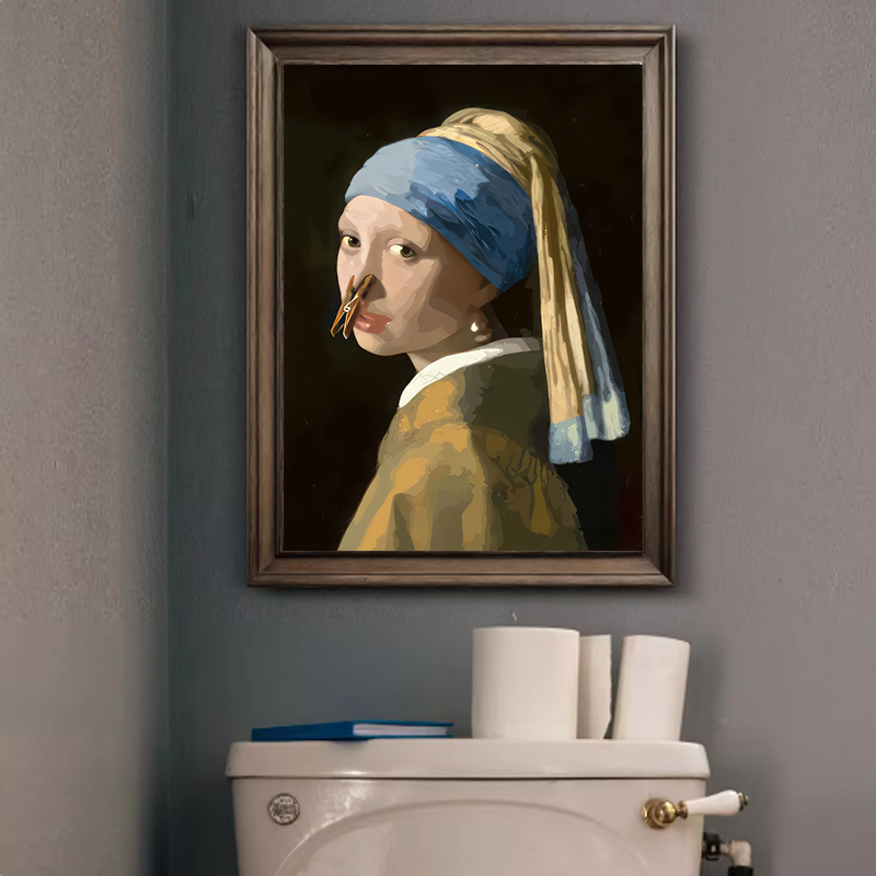1pc Funny Abstract Bathroom To – Home Bathroom Furniture recenzja i cena