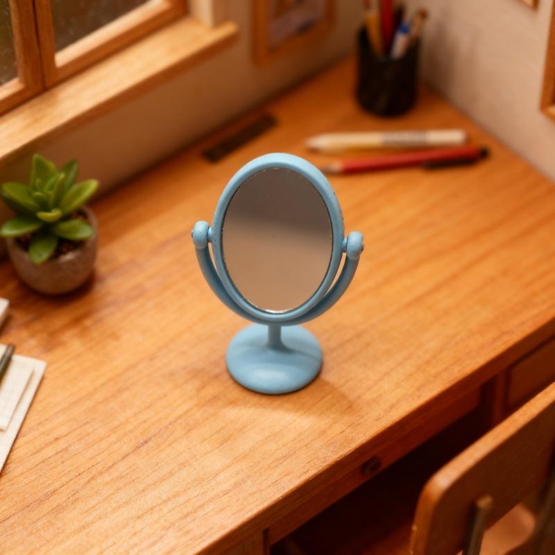 1Pcs Miniature Retro Mirror Dr – Home Bathroom Furniture recenzja i cena