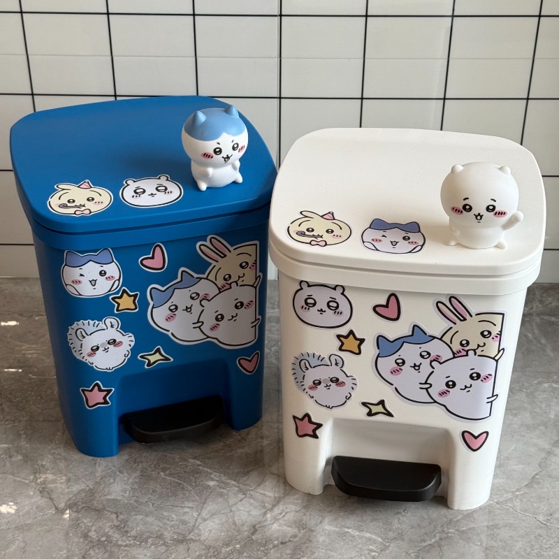 Kawaii Chiikawa Trash Can Foot – Home Goods Bathroom Accessories recenzja i cena