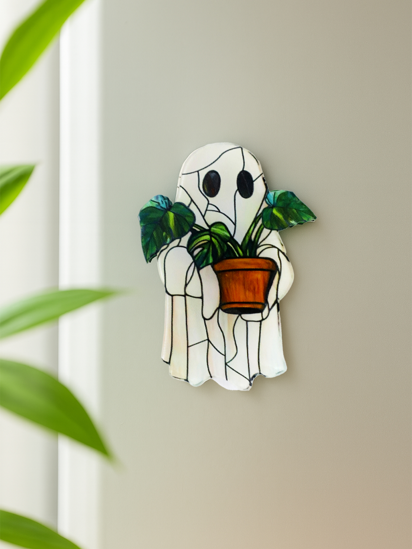 Halloween Ghost Acrylic Sticke – Home Bathroom Furniture recenzja i cena