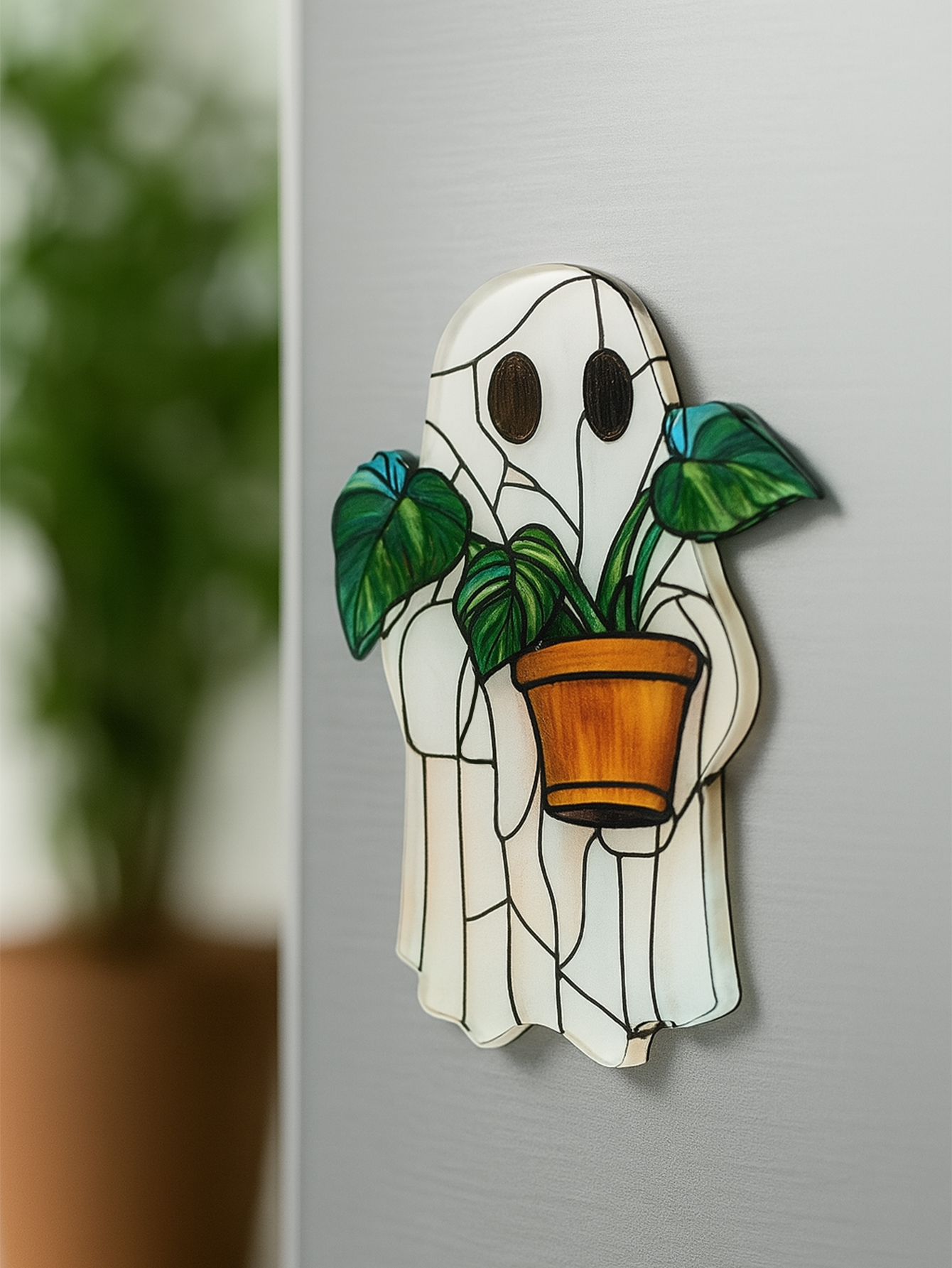 Halloween Ghost Acrylic Sticke – Home Bathroom Furniture recenzja i cena