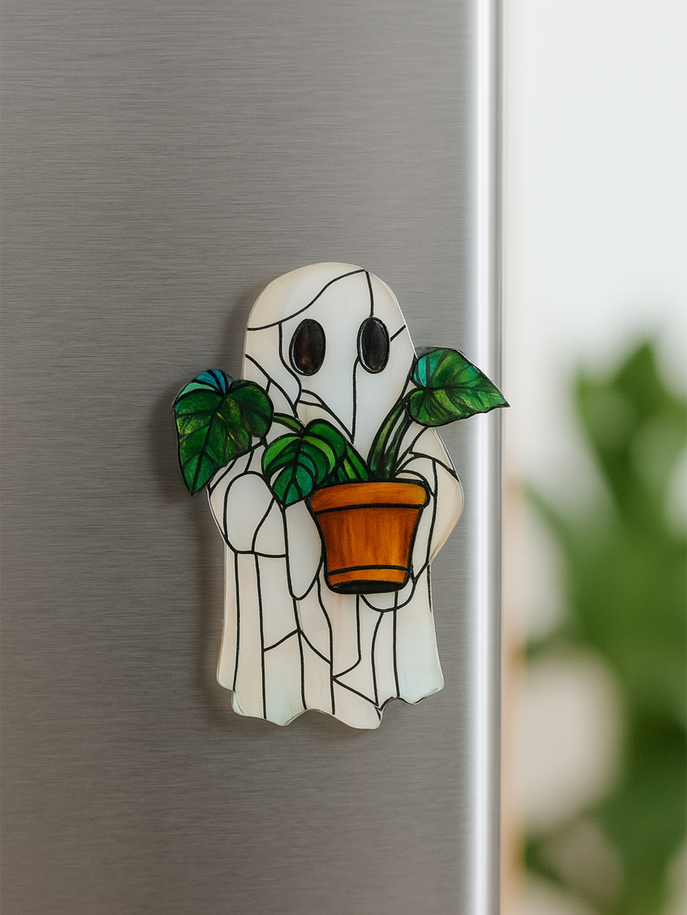 Halloween Ghost Acrylic Sticke – Home Bathroom Furniture recenzja i cena