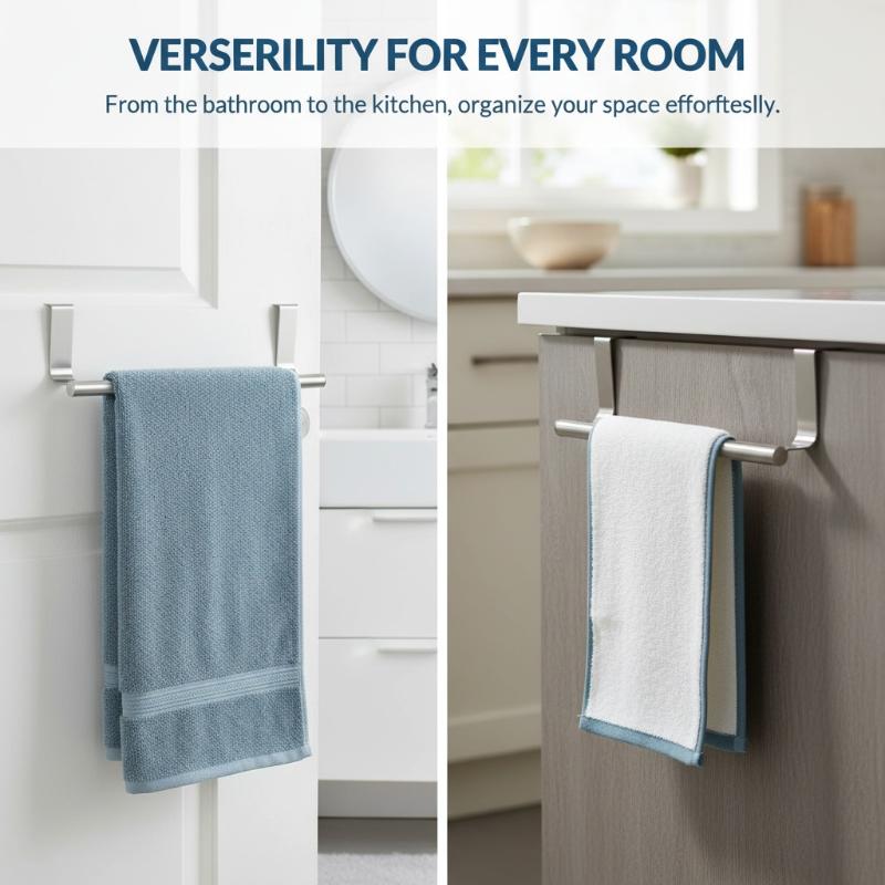 Towel Robe Rack Stainless Stee – Jet Home Bathroom recenzja i cena