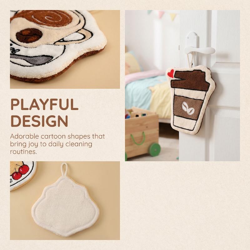 Quick Dry Absorbent Coffee Han – Jet Home Bathroom recenzja i cena