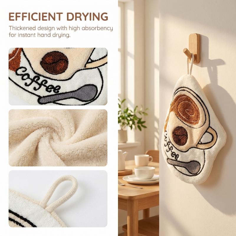Quick Dry Absorbent Coffee Han – Jet Home Bathroom recenzja i cena