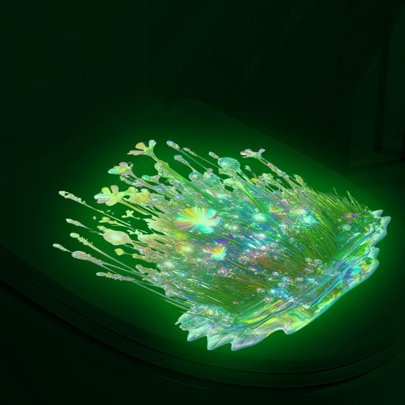 Glow-in-the-Dark Flower Plant  – Jet Home Bathroom recenzja i cena