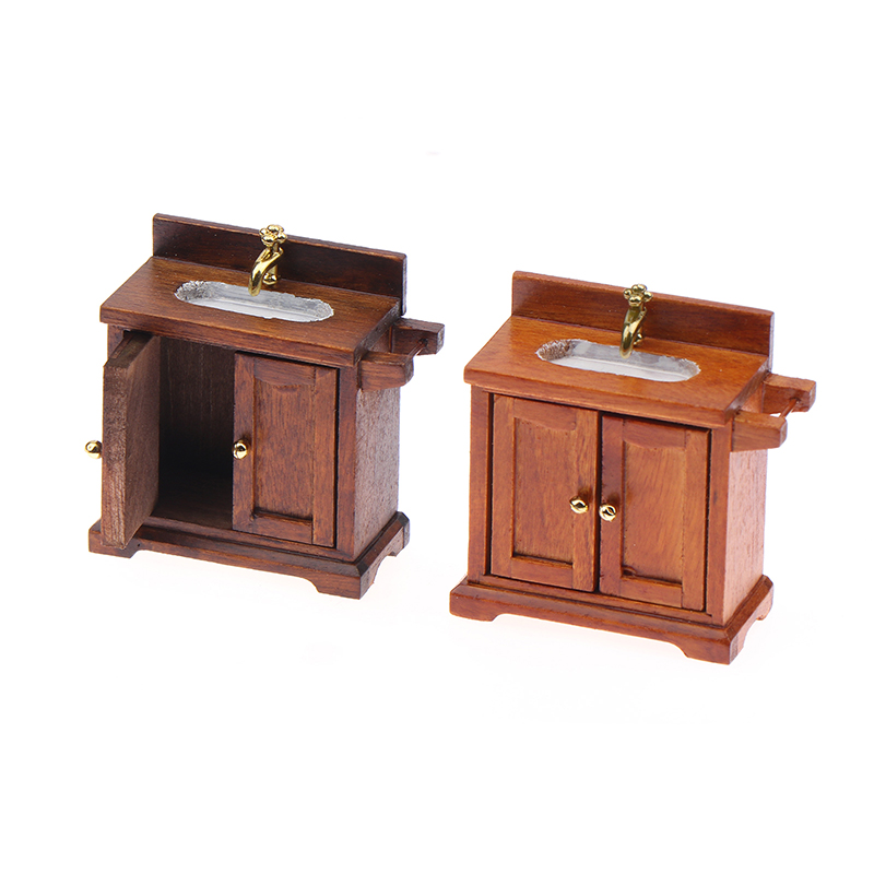 1/12 Dollhouse Simulation Wash – Home Bathroom Furniture recenzja i cena