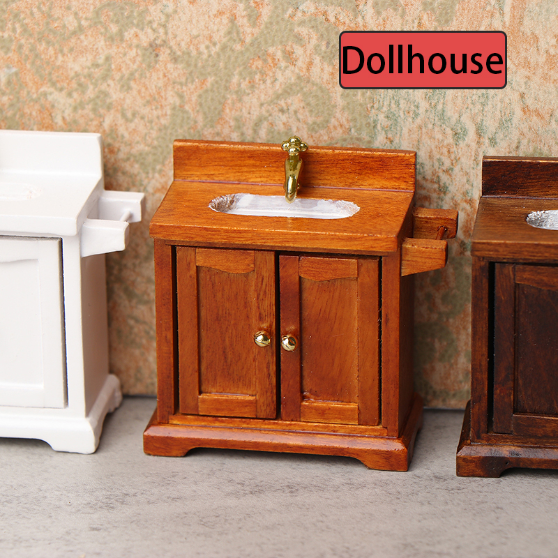 1/12 Dollhouse Simulation Wash – Home Bathroom Furniture recenzja i cena