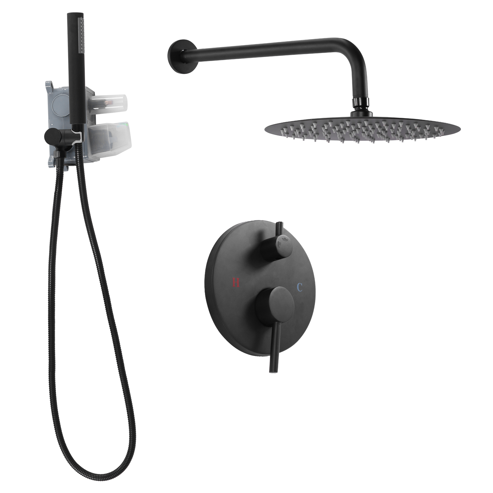 Ceiling Rainfall Shower Head S – Home Bathroom recenzja i cena
