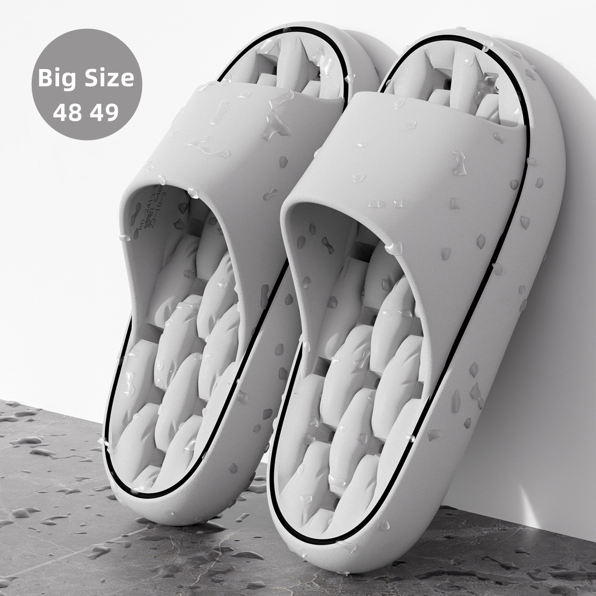 Big Size 48 49 Bathroom Slippe – Home Bathroom Lights recenzja i cena