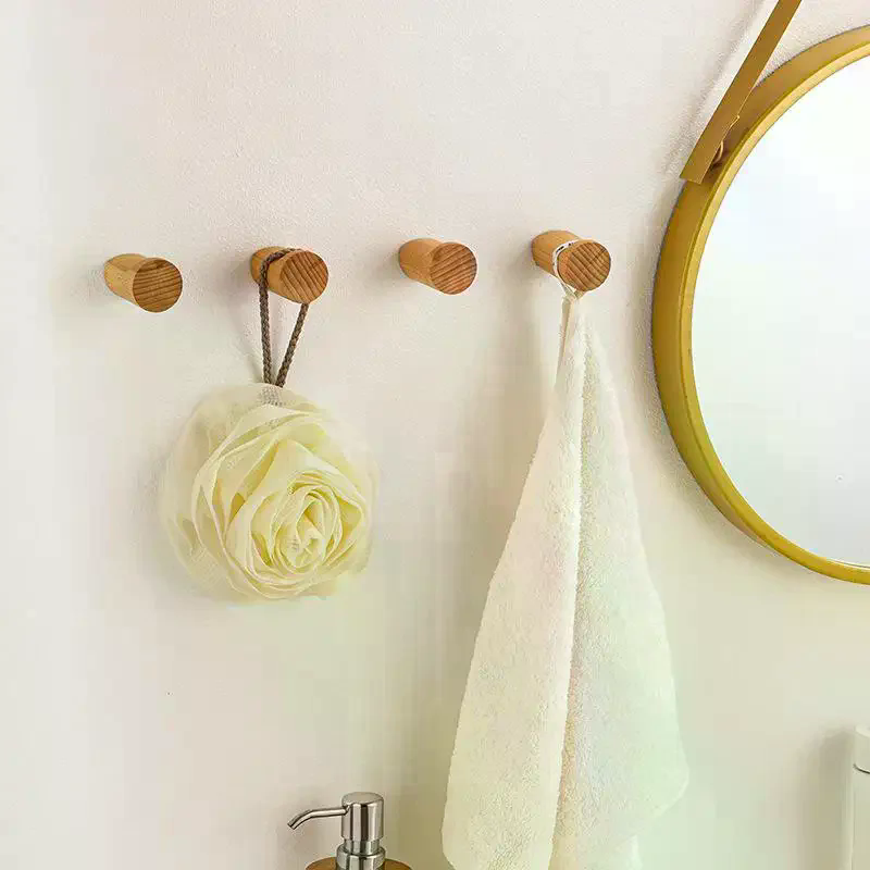 Wall Hanger Wood Hook Beech Ho – Home Bathroom Gadgets recenzja i cena