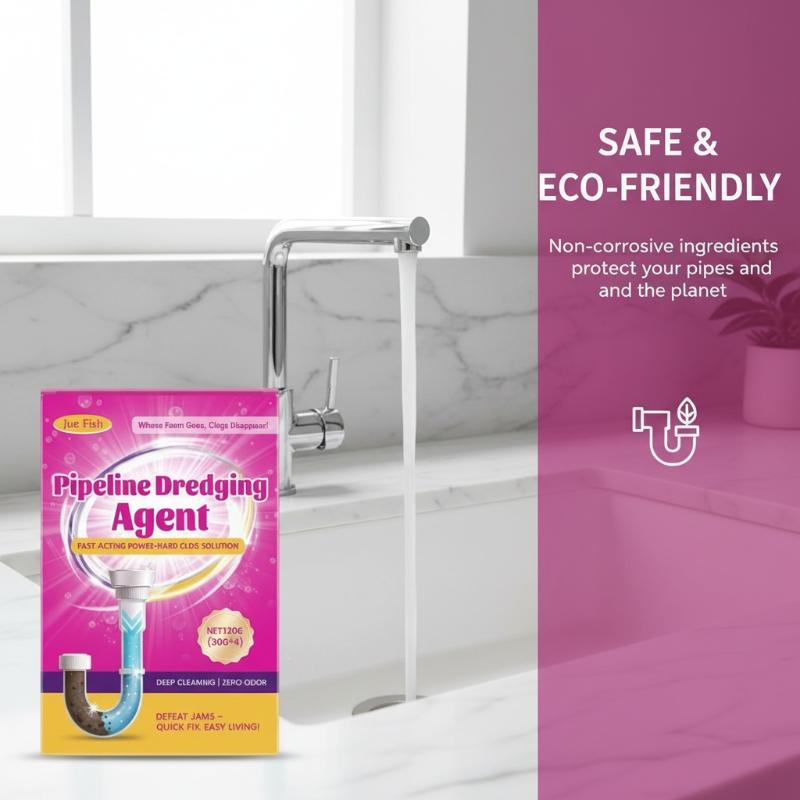 Pipe Cleaning Powder for Kitch – Home Bathroom Cleaning Solution recenzja i cena